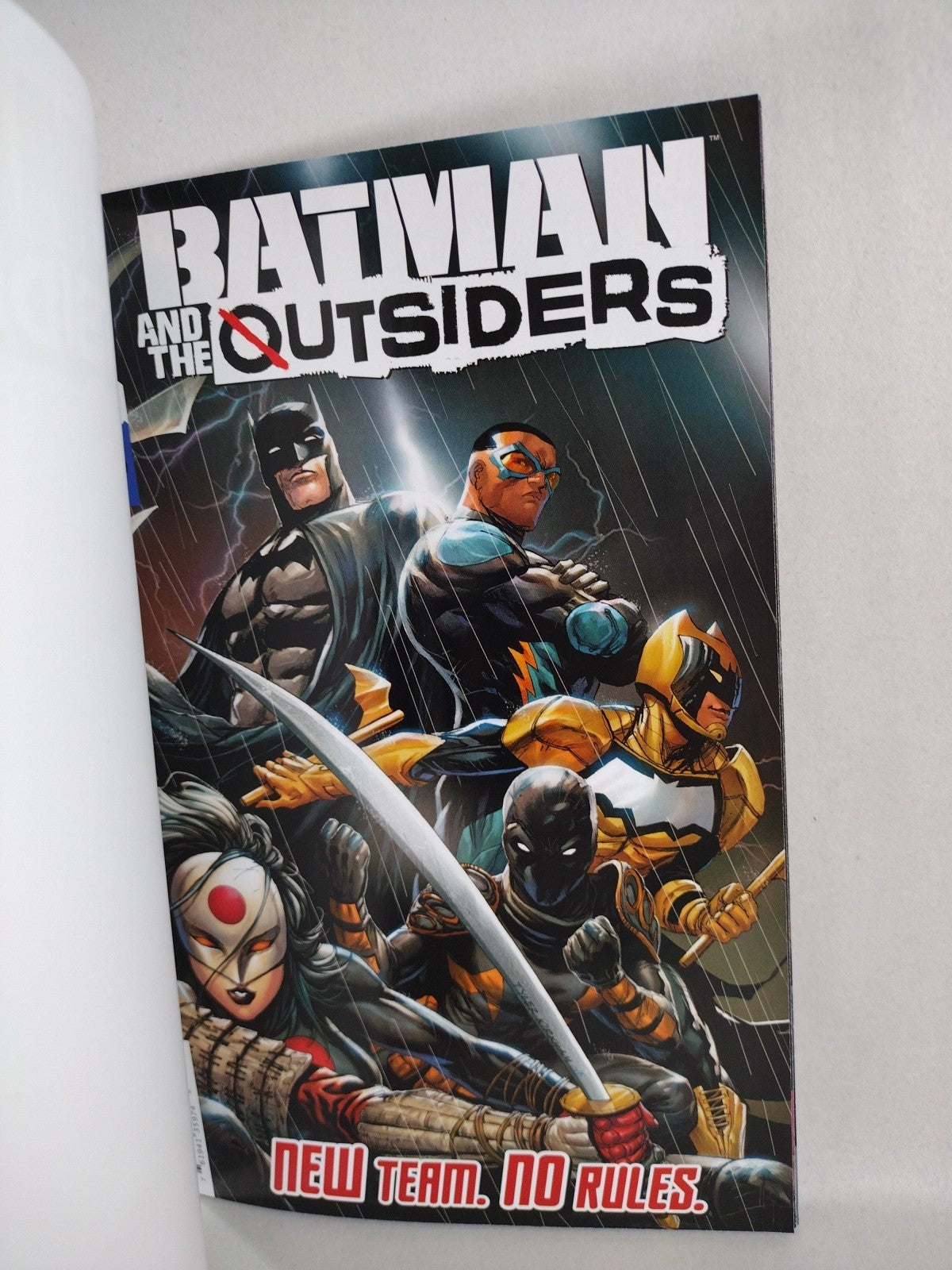 Batman And The Outsiders #1 (2019) DC Comic Blank Sketch Cover Variant NM