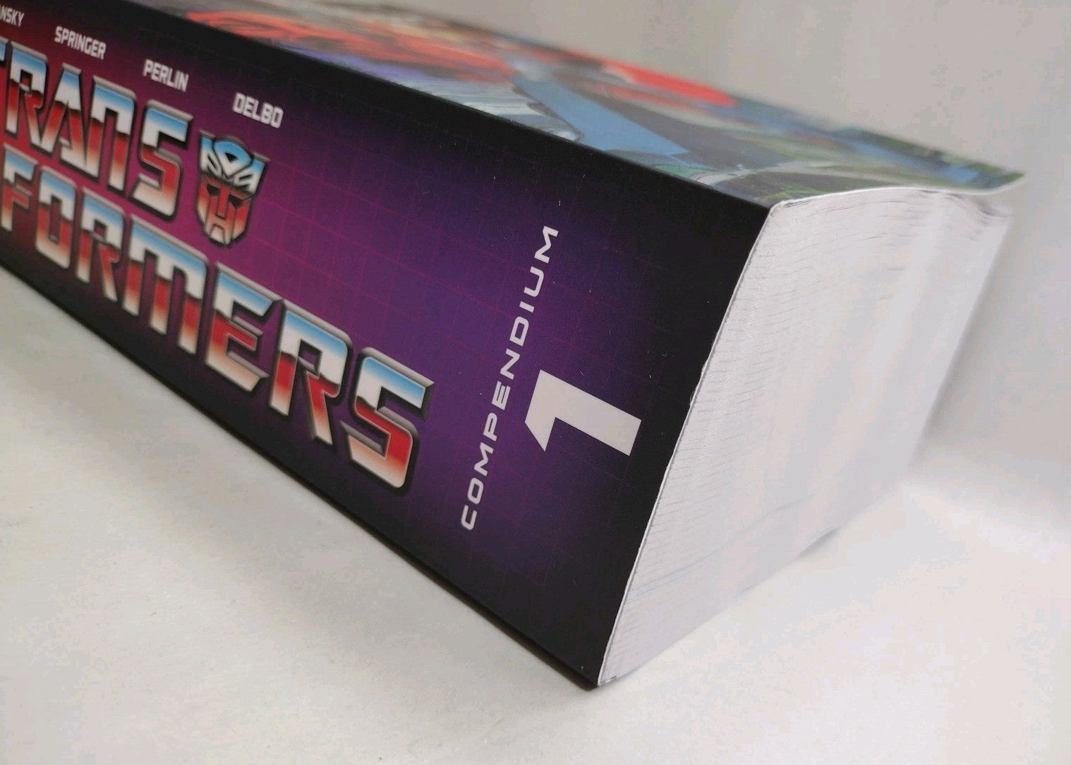 Transformers Compendium Vol 1 Image Comics 2025 Direct Market TPB Optimus Prime