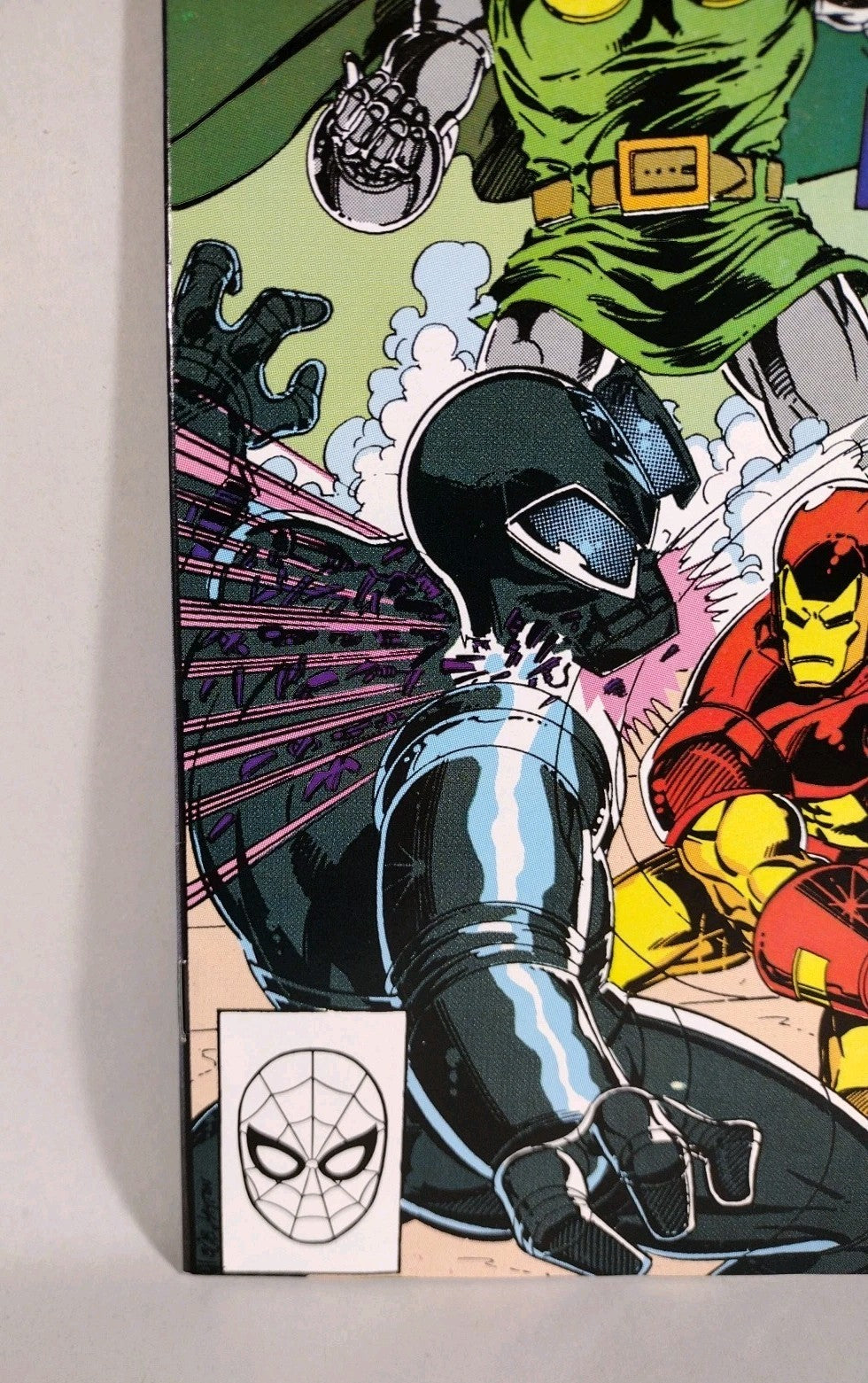 Iron Man (1989) Marvel Comic Lot #249 & 250 Vs Dr Doom Pt 1-2 VF-NM