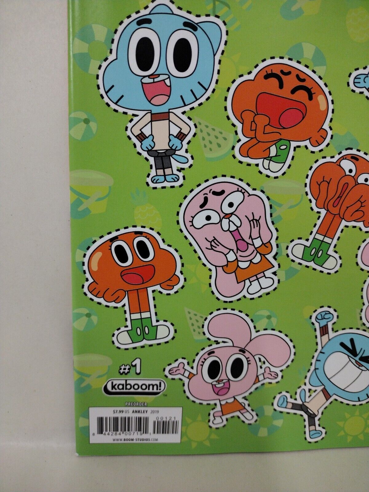 Amazing World of Gumball Spring Break Smash #1 (2019) Comic Preorder Variant NM