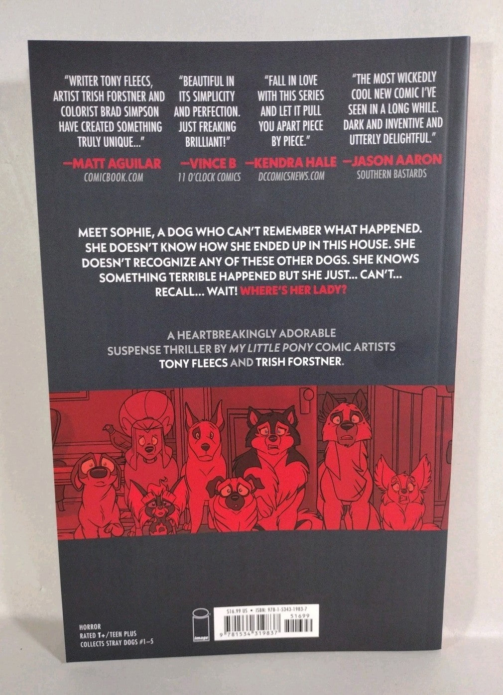 Stray Dogs Vol 1 (2021) Image Comics Tony Fleecs Trish Forstner TPB SC New 
