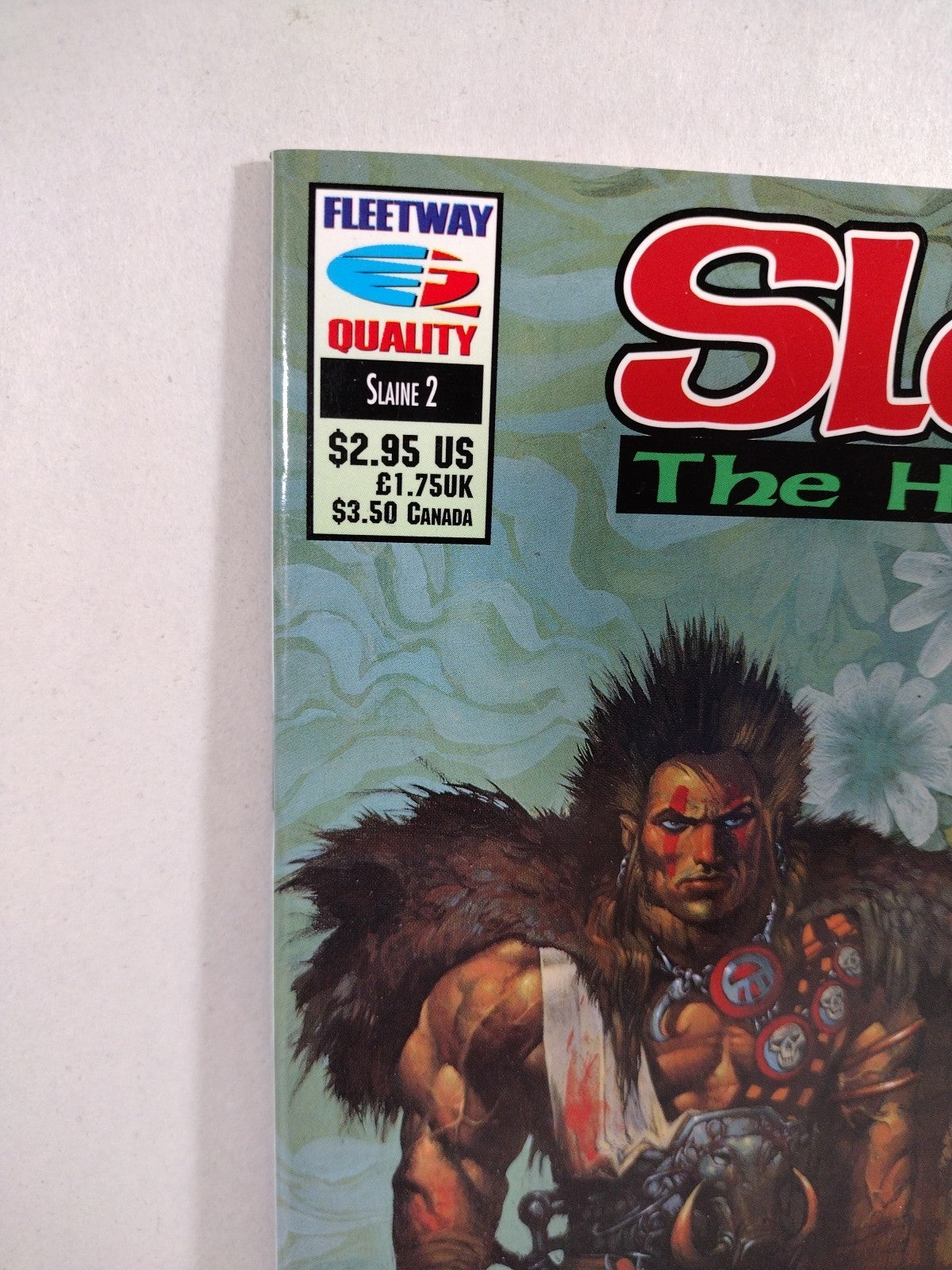 Slaine The Horned God (1990) Fleetway Comic Lot Set #1 2 Simon Bisley VF