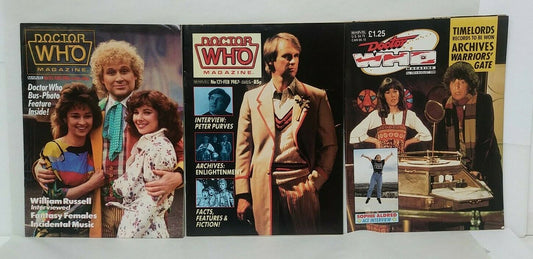 Doctor Who 1980s Marvel Magazine Lot 115 121 139 Russell Aldred Grant Morrison