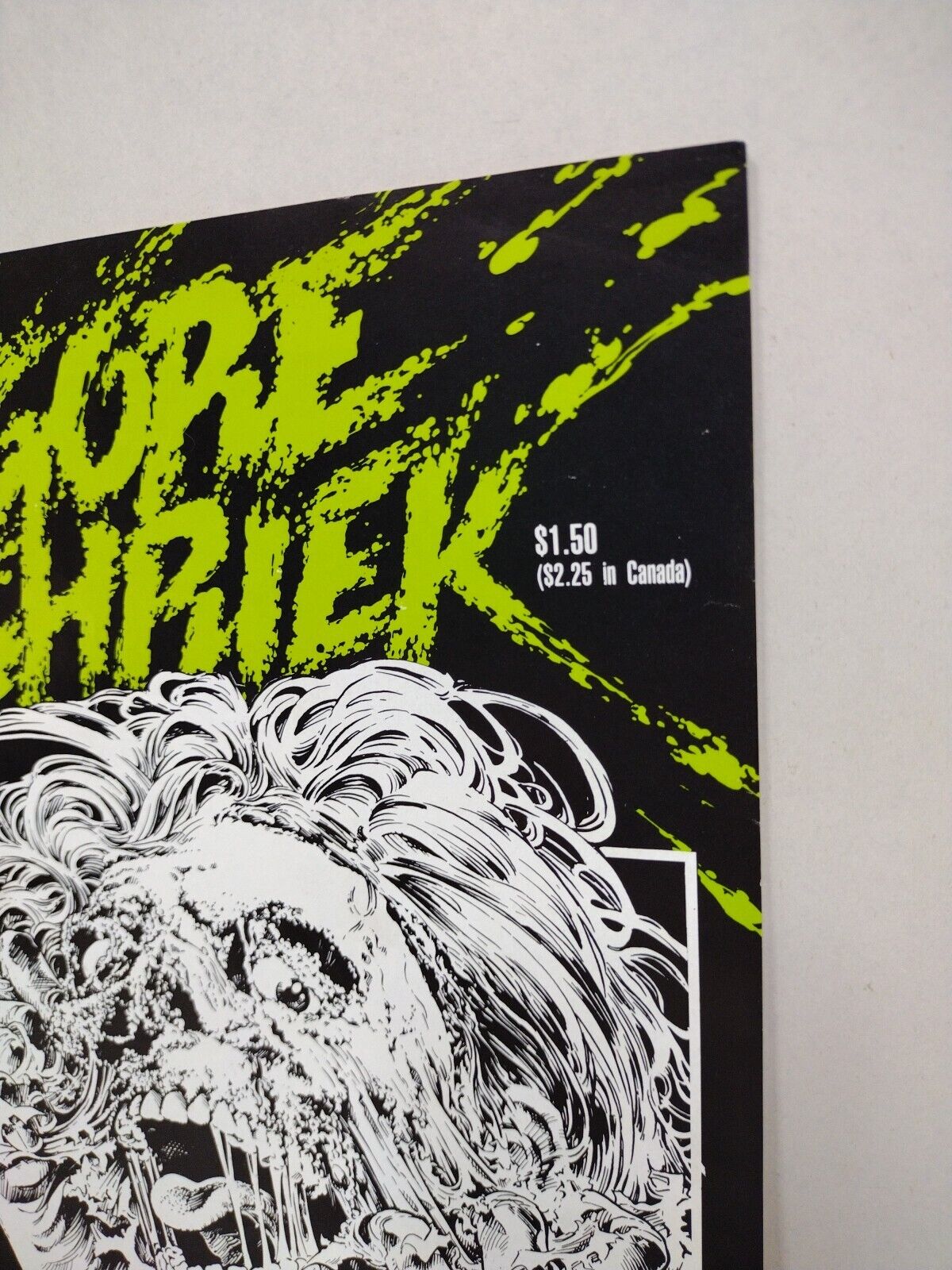 Gore Shriek #1 (1986) FantaCo Enterprises 1st Greg Capullo Published Work Horror