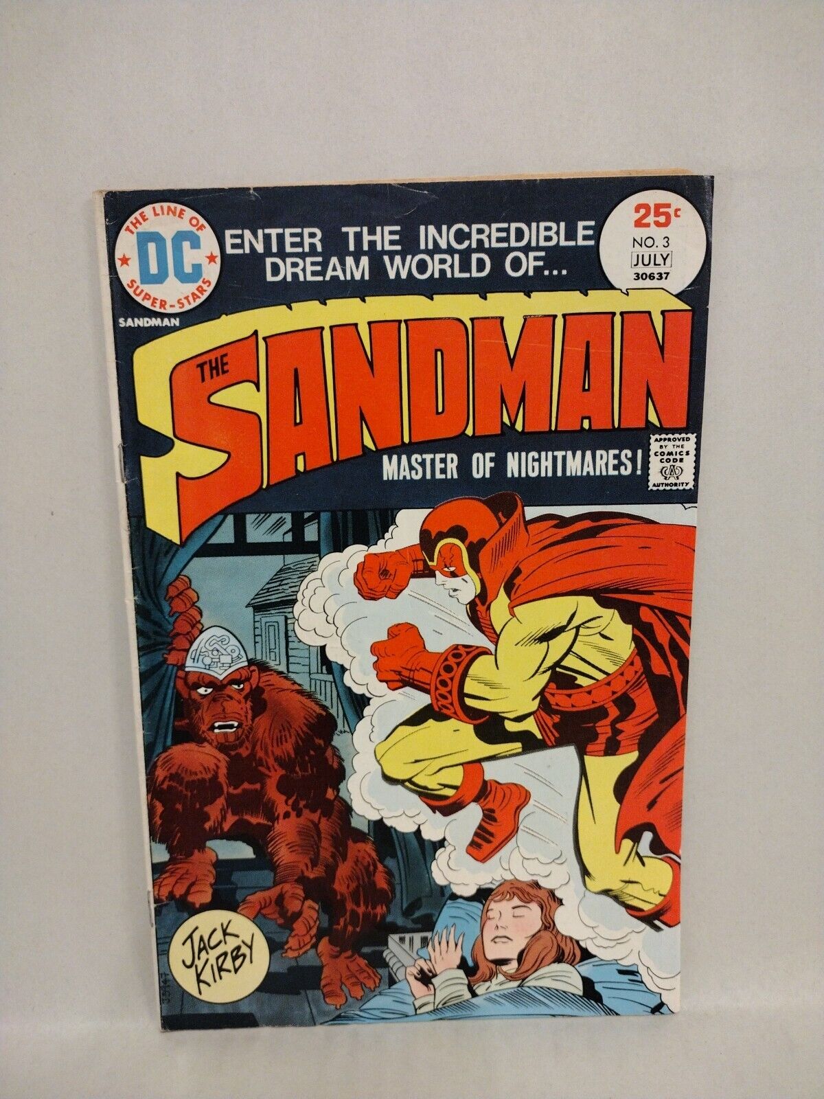 Sandman (1975) DC Jack Kirby Comic Lot Set #2 3 6 Reader Copies