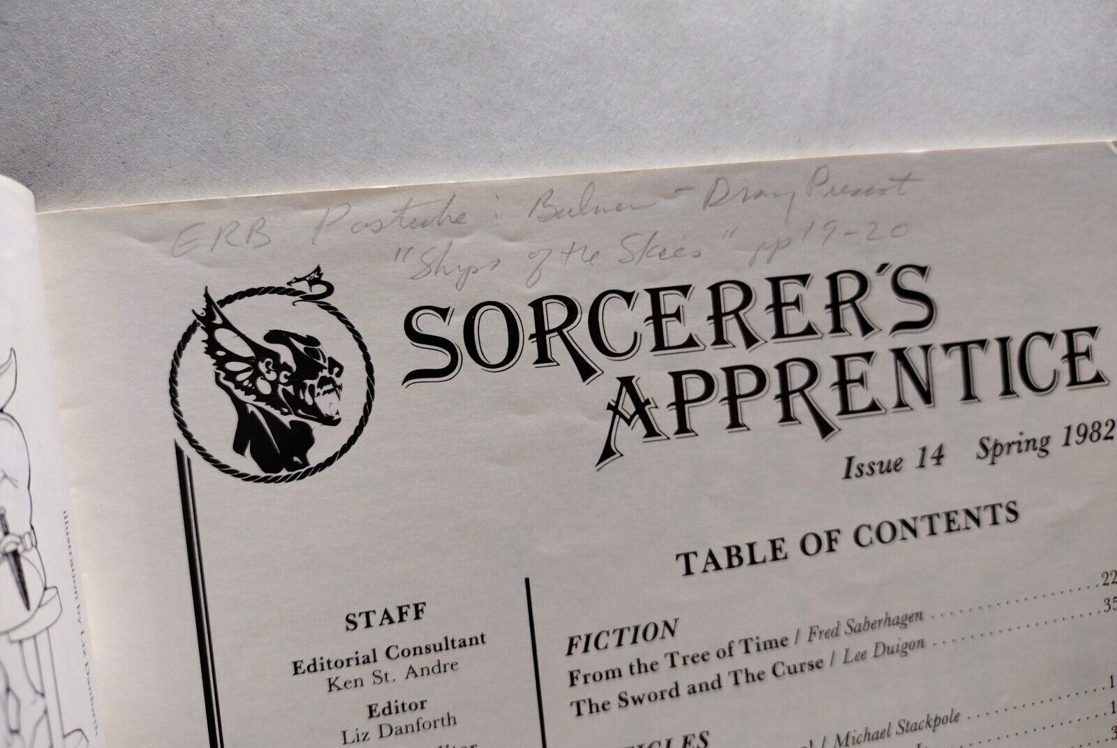 Sorcerer's Apprentice Magazine #14 (1982) Flying Buffalo RPG