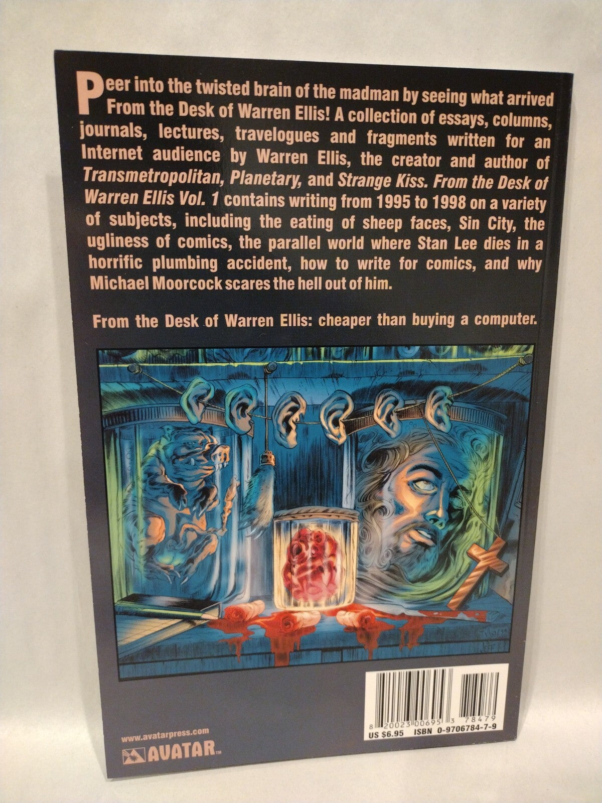 From The Desk Of Warren Ellis (2002) Avatar Press TPB Unread