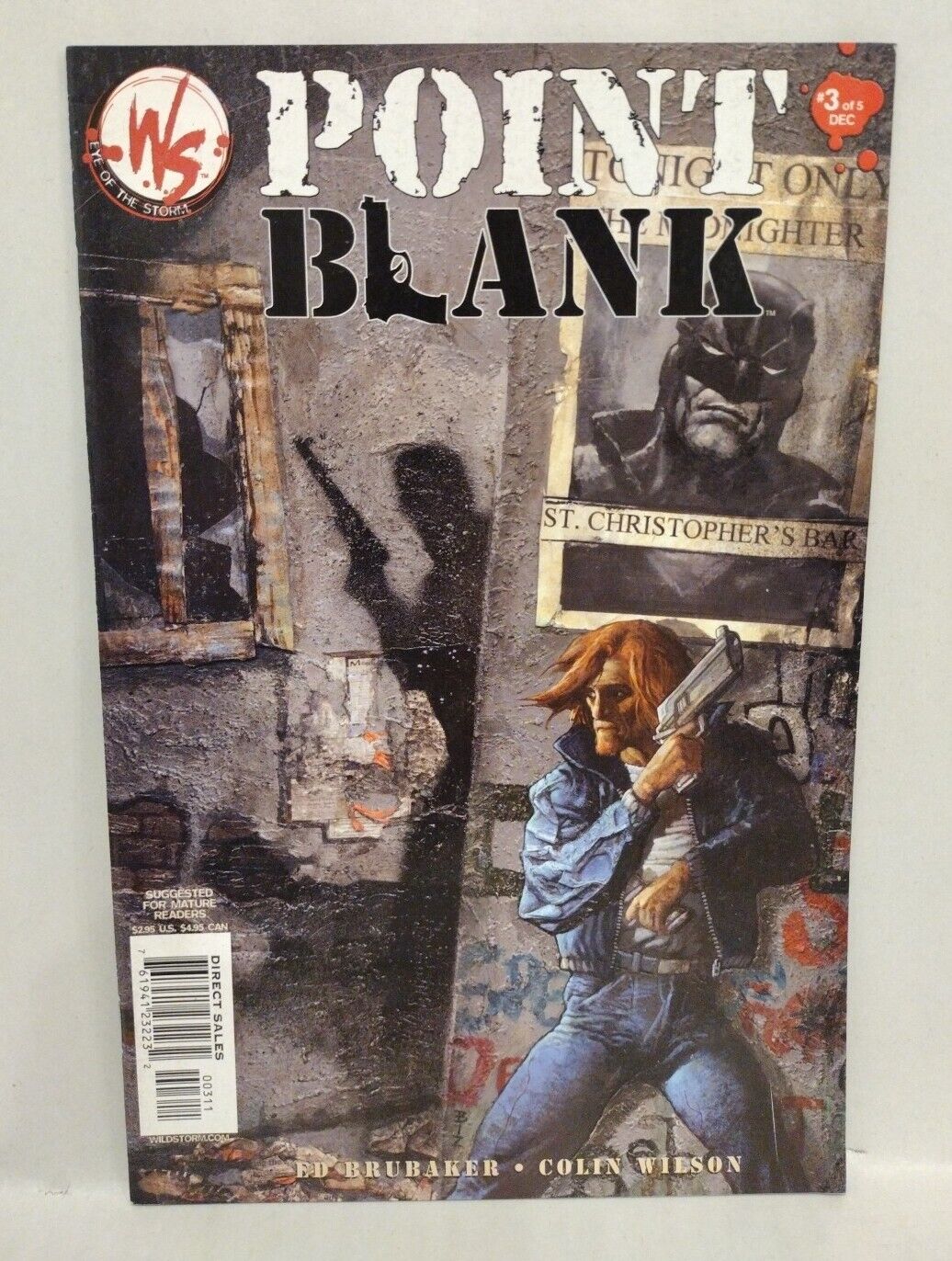 Point Blank (2001) Wild Storm Comic Lot Set #1 2 3 4 Ed Brubaker