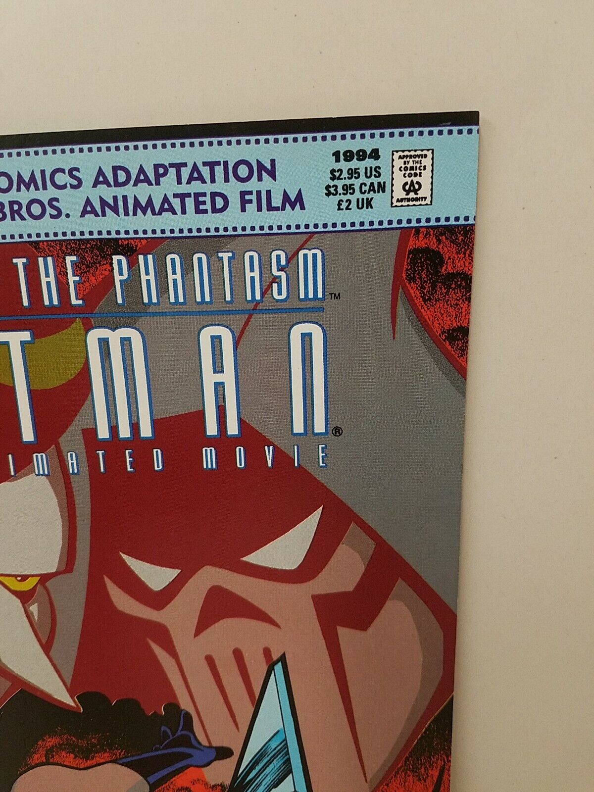 Batman Mask of the Phantasm The Animated Movie (1994) Bruce Timm Cover 1st Print