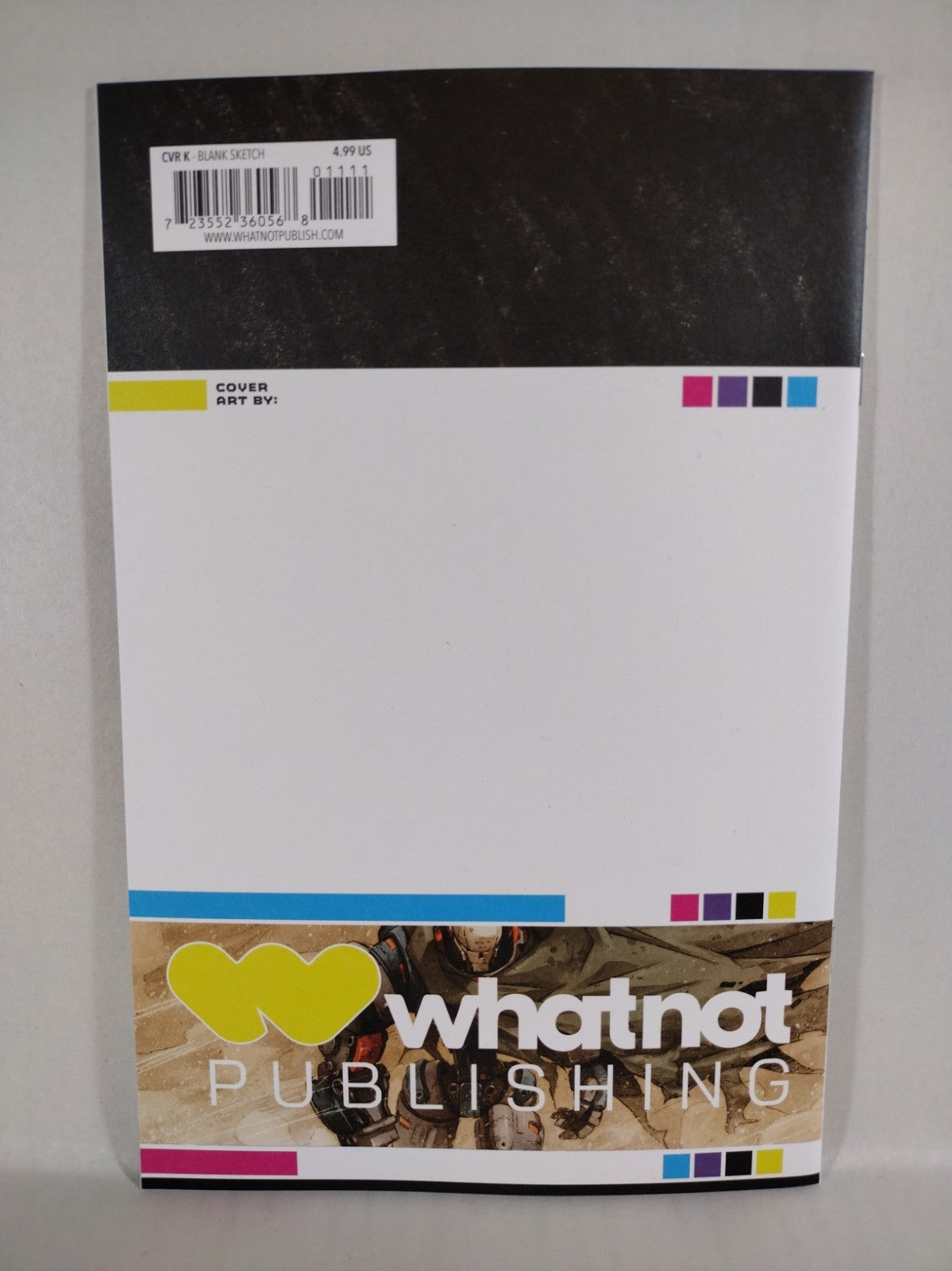 Astro Bots #1 (2023) Whatnot Massive Blank Sketch Variant Cover New NM