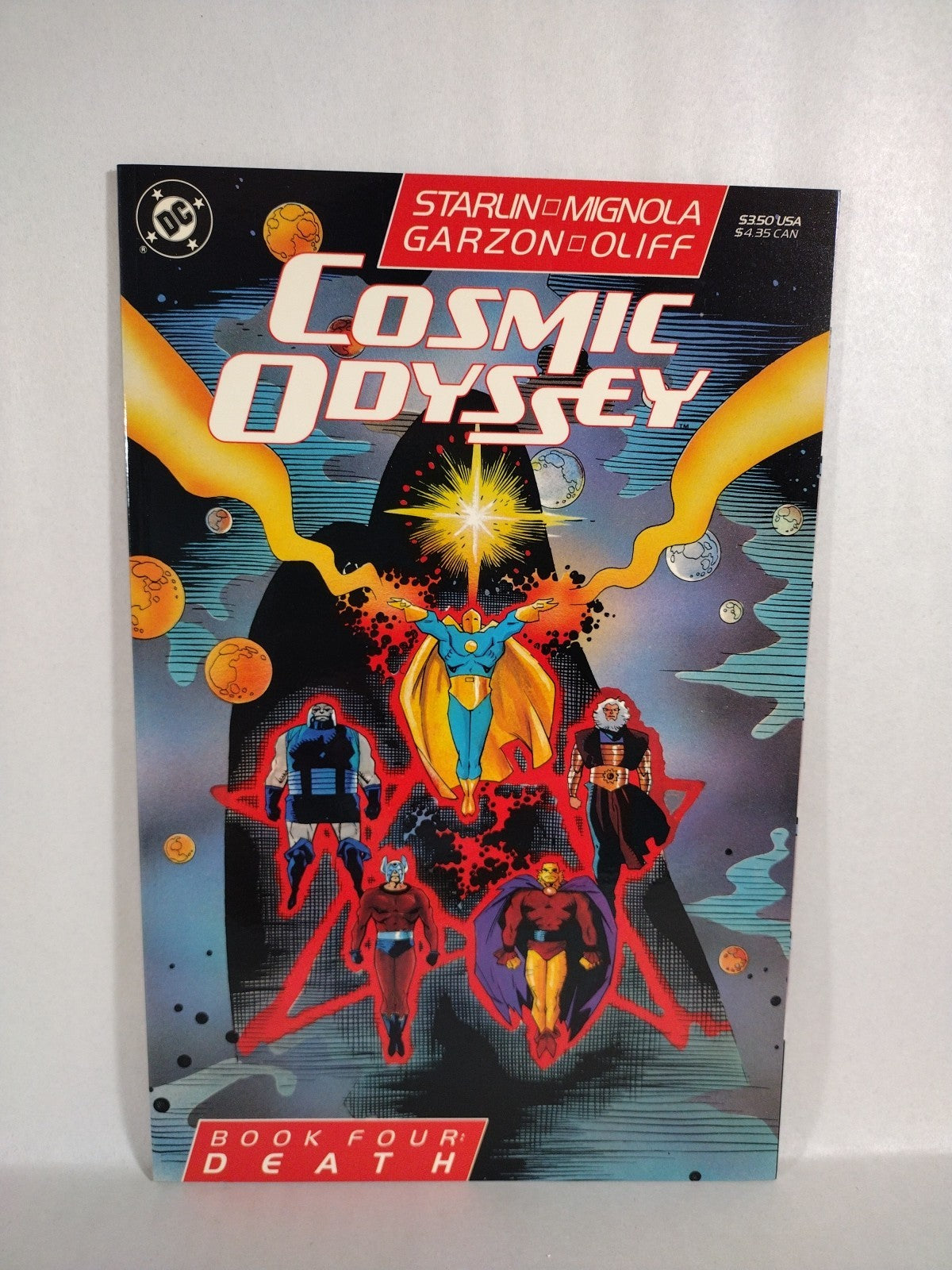 Cosmic Odyssey (1988) Complete DC Comics SC Set 1 2 3 4 Mike Mignola Jim Starlin