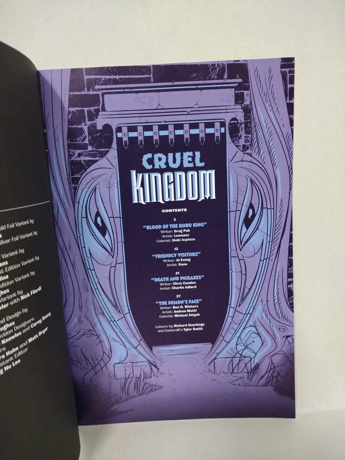 Cruel Kingdom #1 (2024) Oni EC Comic Sketch Cover Variant W Original DCastr Art