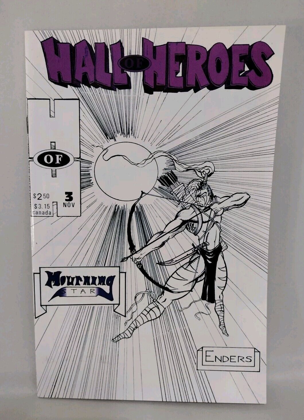 Hall Of Heroes Presents #3 (1993) 1st Mourning Star Early Matt Martin 