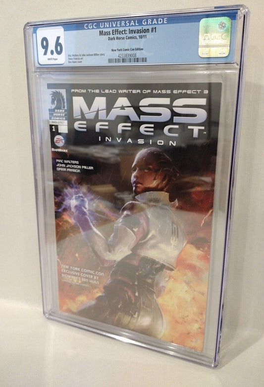 Mass Effect #1 (2011) Dark Horse NYCC Ben Huen Variant Comic LTD 500 CGC 9.6