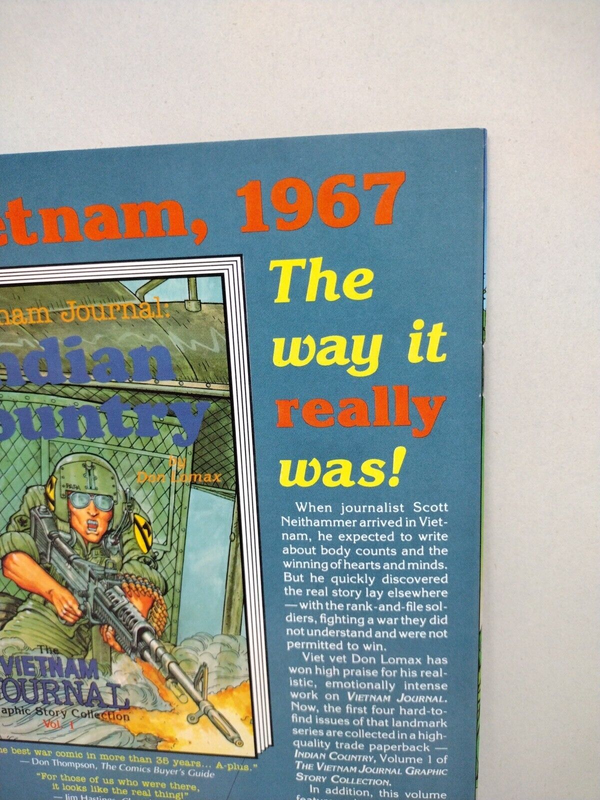 Vietnam Journal (1990) Apple Comics #15 16 Last Issues Don Lomax VF-NM