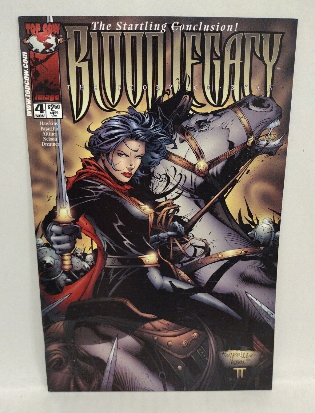 Blood Legacy (2008) Complete Image Top Cow Comic Set #1 2 3 4 Young Ones VF-NM