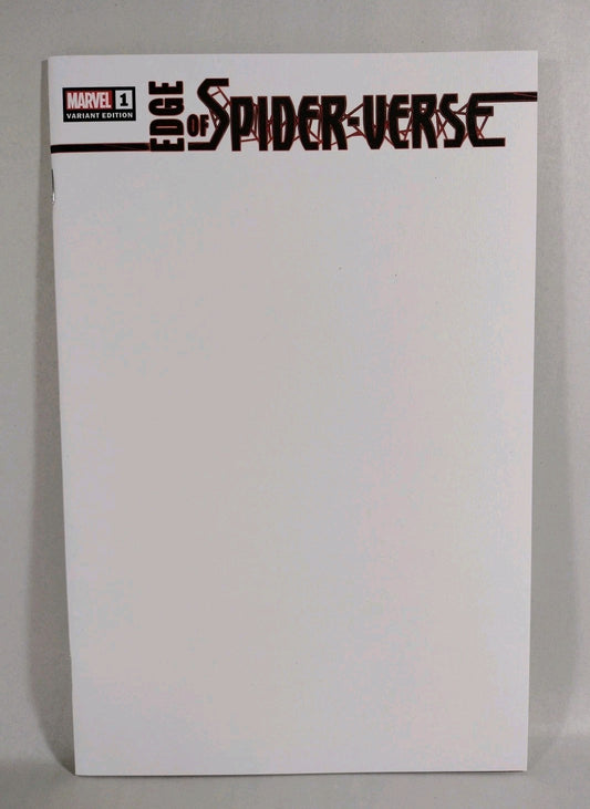 Edge Of The Spider-Verse #1 (2022) Marvel Blank Variant Cover Comic NM