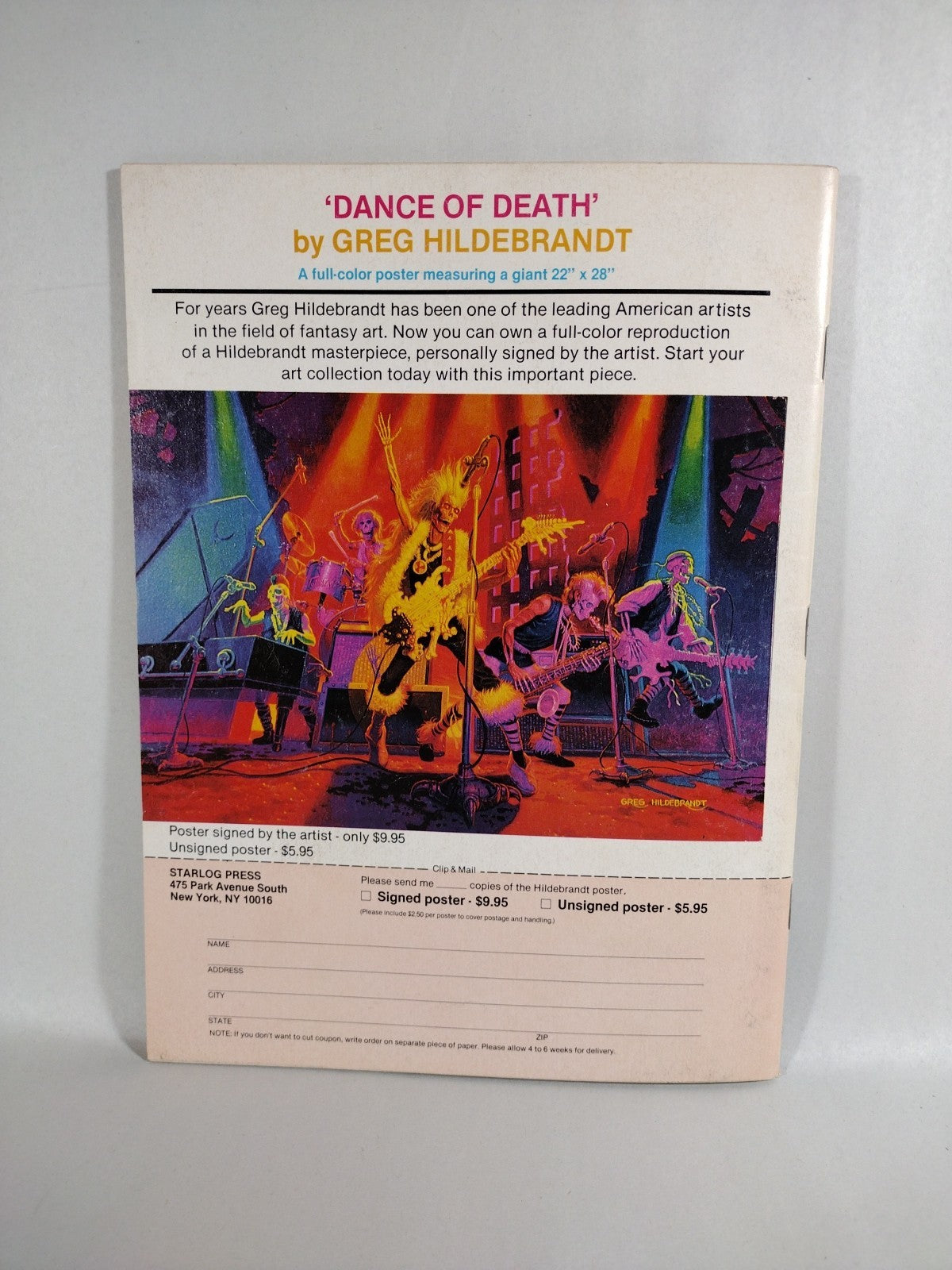 Fangoria Magazine 29 (1983) American Werewolf In London Poster Twilight Zone VF