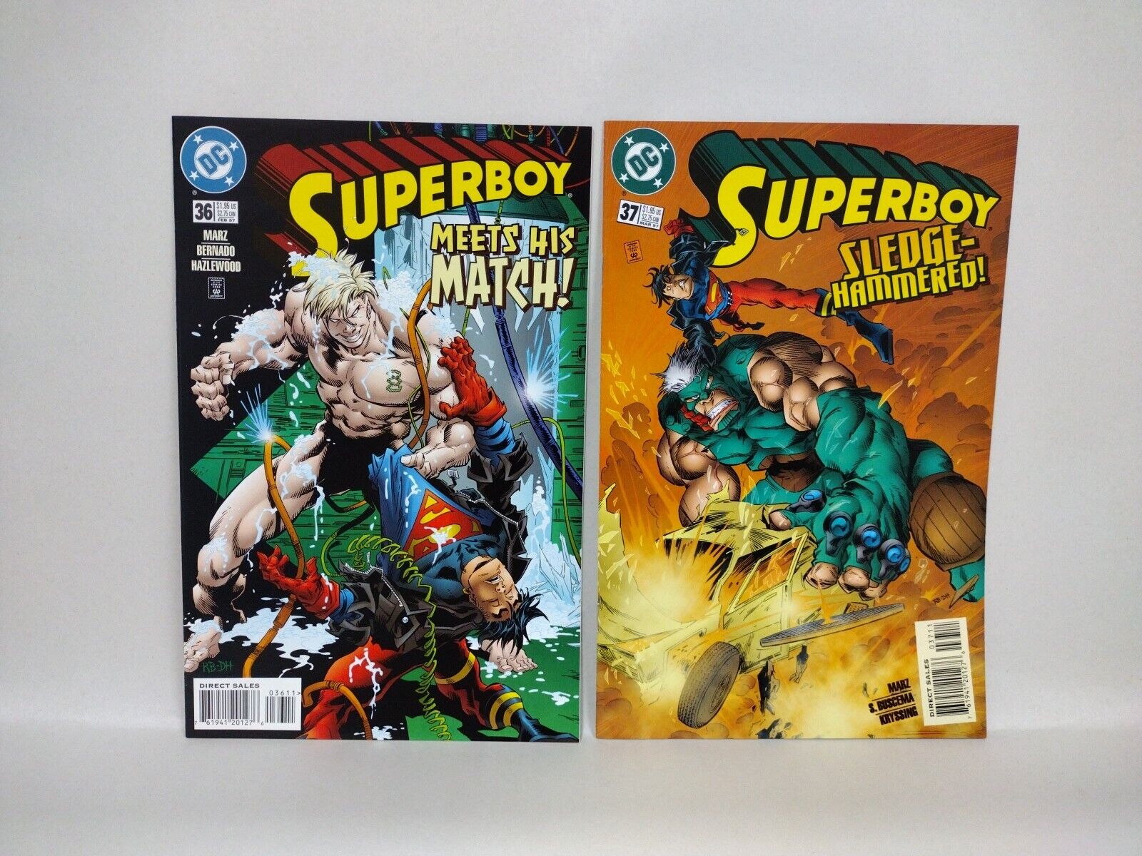 Superboy 1996 DC Comic Lot Set #28 29 30 31 32 33 36 37 Annual 3 VF-NM