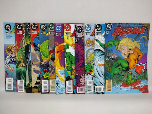 Aquaman (1994) DC Comic Lot Set #2 3 4 5 7 8 9 10 13 14 15 16 Peter David VF-NM