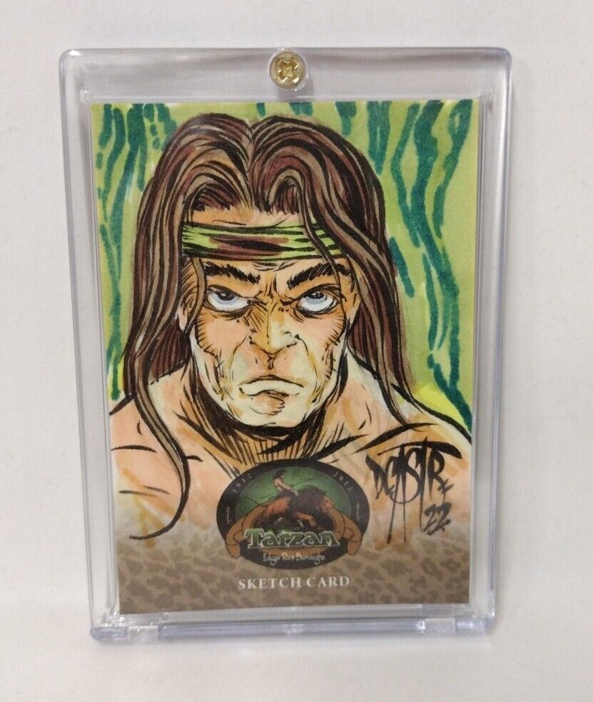 Tarzan 100th Anniversary 2012 Cryptozoic Sketch Card by Dave Castr Artist Proof