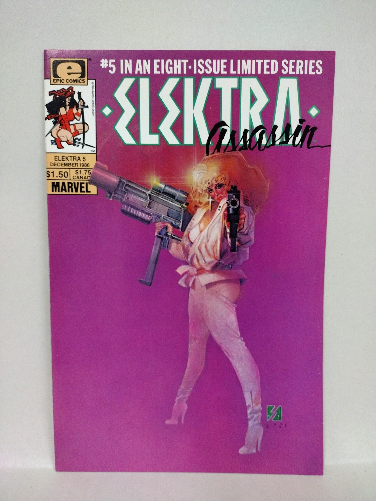 Elektra Assassin (1986) Marvel Comic Lot Set #1 2 3 4 5 7 8 Bill Sienkiewicz