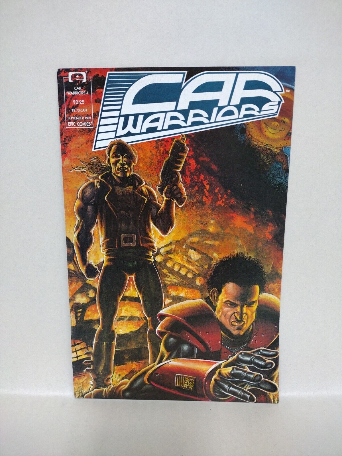 Car Warriors (1991) Complete Epic Comic Lot Set 1 2 3 4 Steve Dillon Chuck Dixon