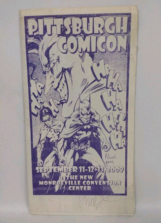 Pittsburgh Comic Con (2009) Newspaper Mailer Signed Tim Vigil