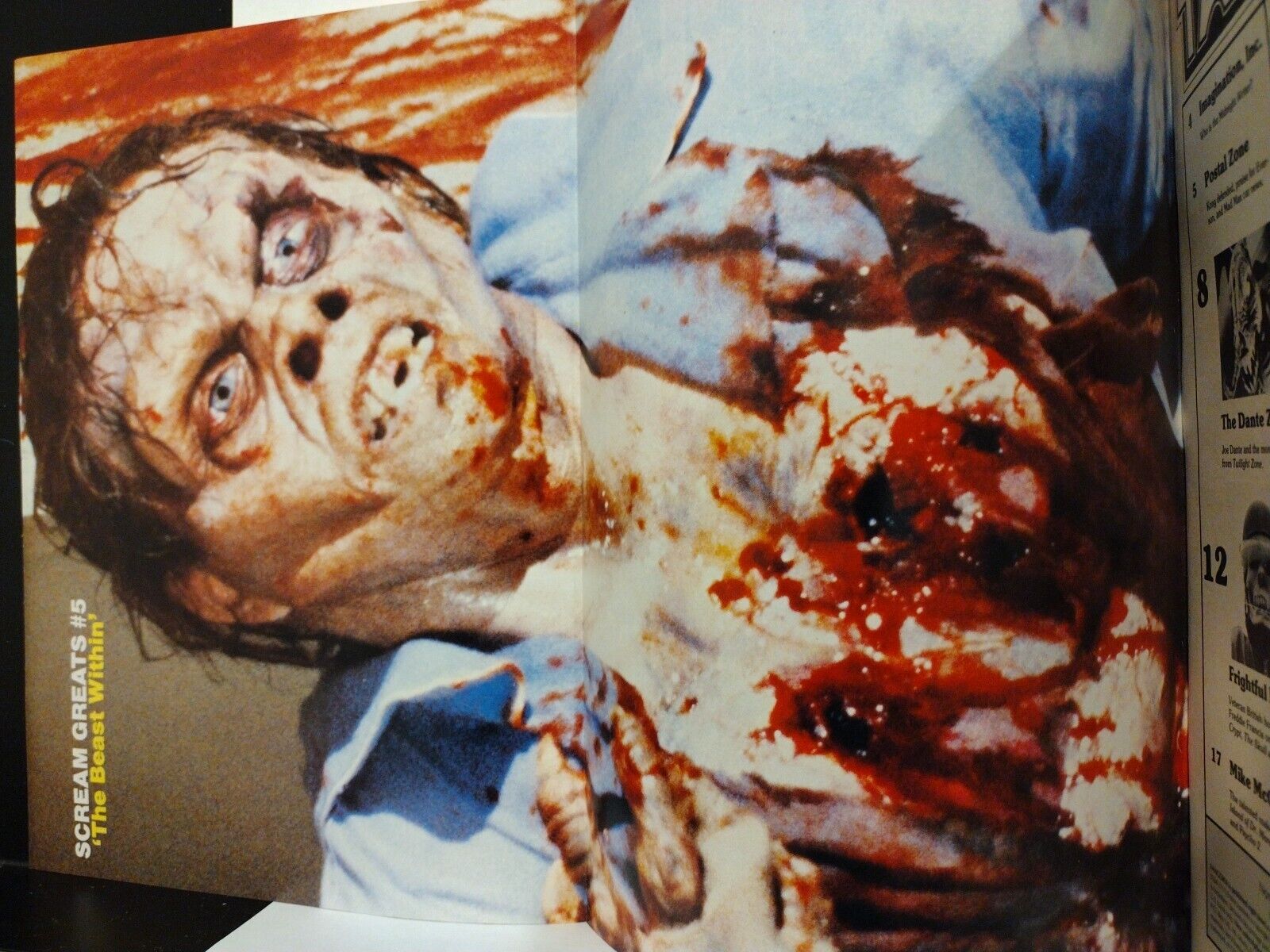 Fangoria Magazine 30 (1983) Starlog Beast Within Poster Twilight Zone Cujo