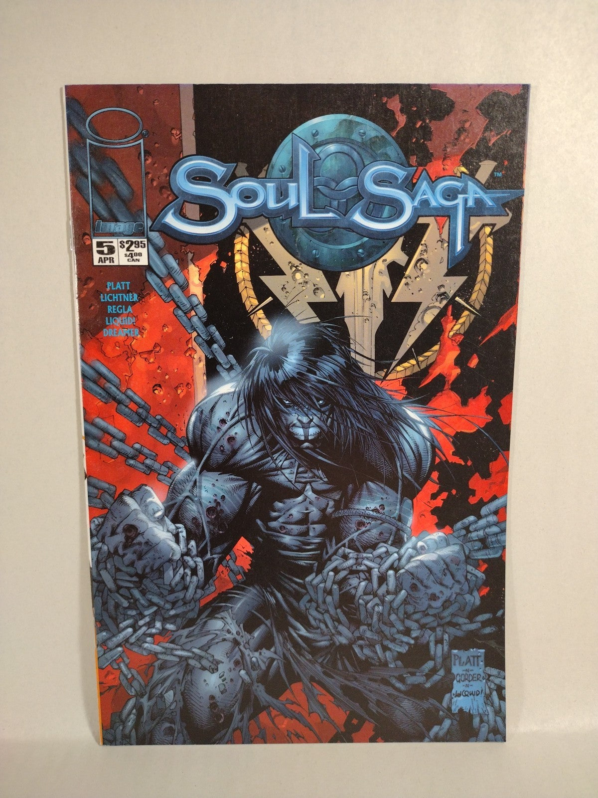 Soul Saga (2000) Image/Top Cow Complete Stephen Platt Comic Series 1 2 3 4 5 