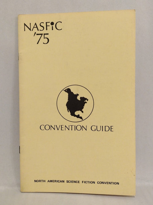 NASFIC 1st (1975) Convention Guide North American Sci-Fi