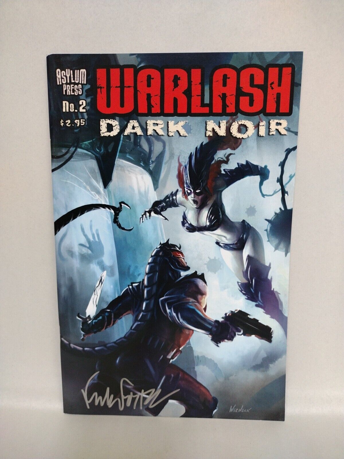 Warlash Dark Noir (2008) Complete Asylum Press Series 1 2 3 + 0 #1 (1995) Forte