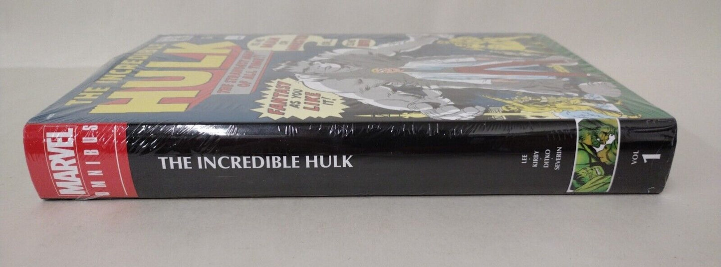 Incredible Hulk Vol 1 (2022) Marvel Omnibus Lee Kirby DM Hardcover New Sealed