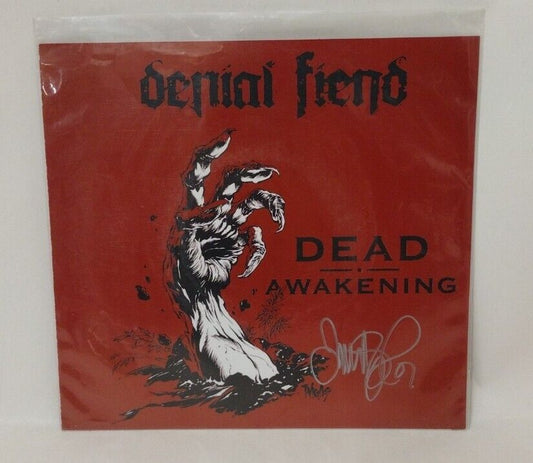 Denial Fiend (2007) 7" 1:500 Limited Signed Vinyl Record w Tim Vigil Art Sleeve