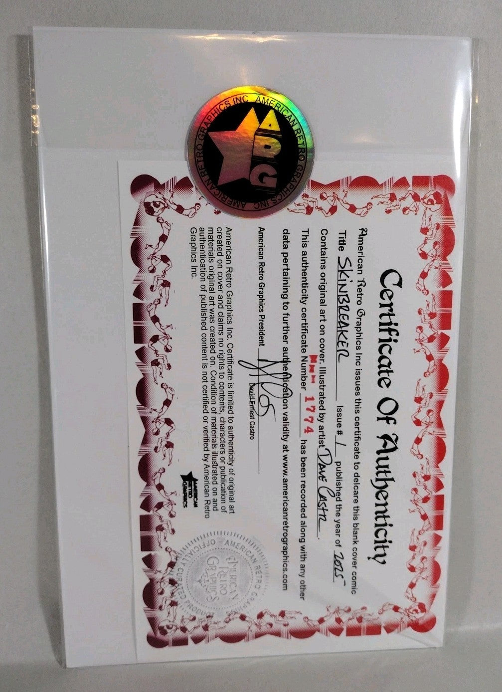 Skinbreaker #1 (2025) Image Sketch Variant Cover Comic W Original DCastr Art