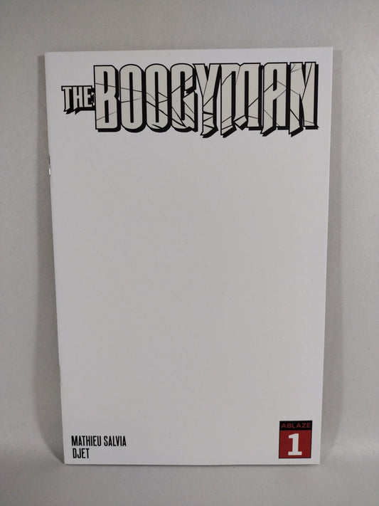 Boogyman #1 (2022) Ablaze Comic Blank Sketch Variant Glow In The Dark Cover NM
