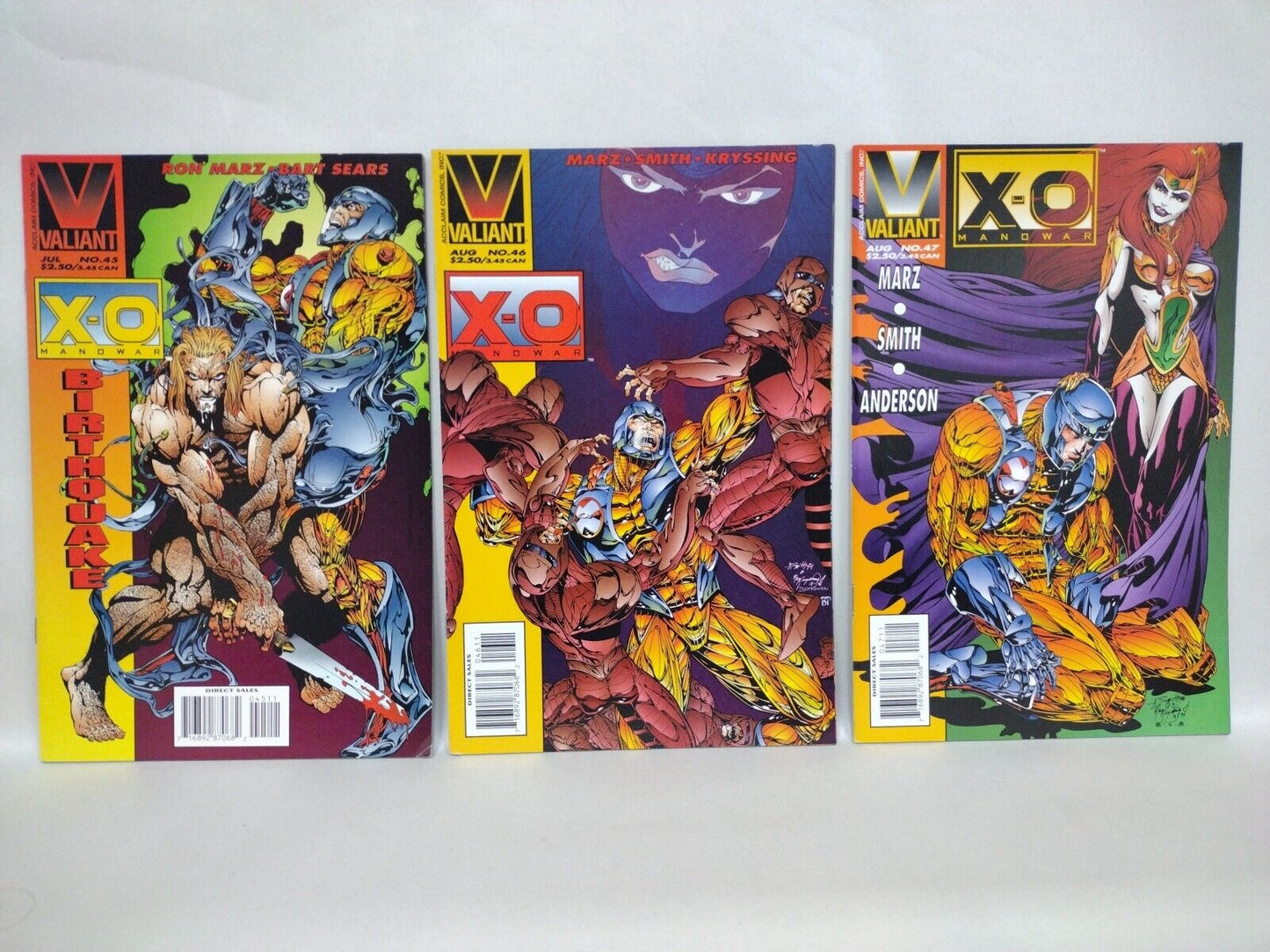 X-O Manowar (1992) Complete Valiant Comic Series #1-67 0 Yearbook Database 