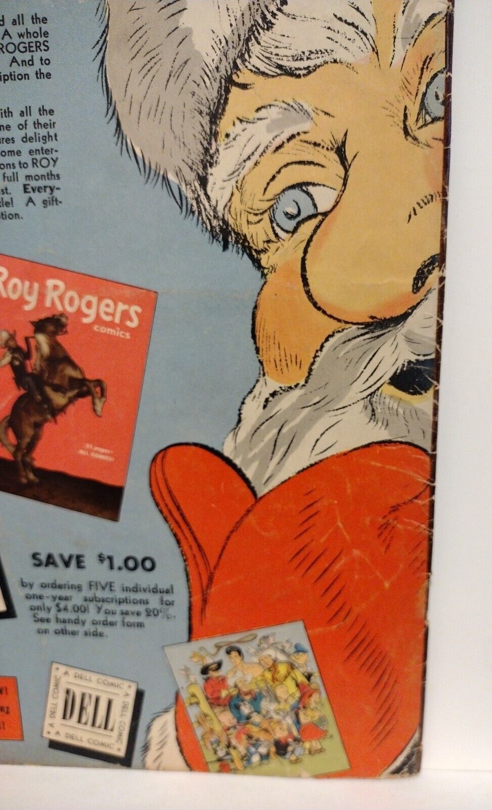 Roy Rogers #37 (1951) Golden Age Dell Comic Christmas issue