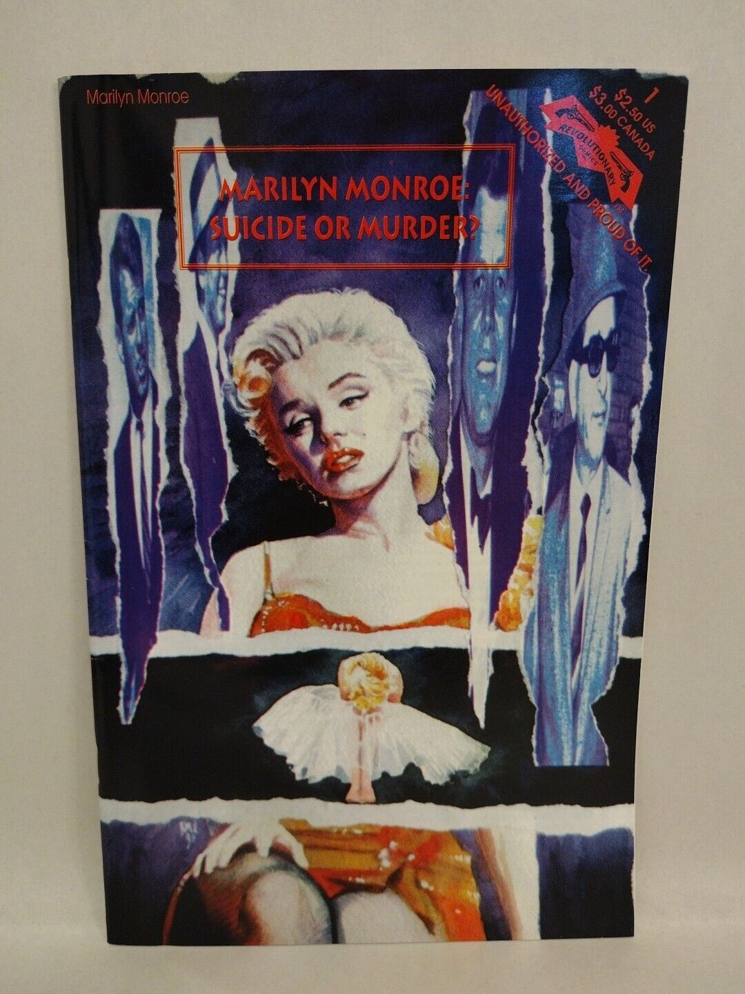 Marilyn Monroe: Suicide or Murder? #1 (1993) Revolutionary Comics VF