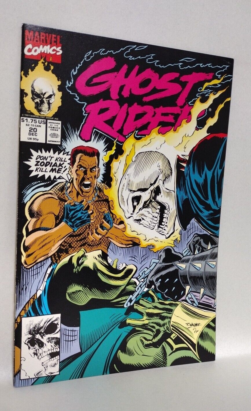 Ghost Rider (1990) Marvel Comic Set Lot #17 18 19 20 21 Mark Texeira VF-NM