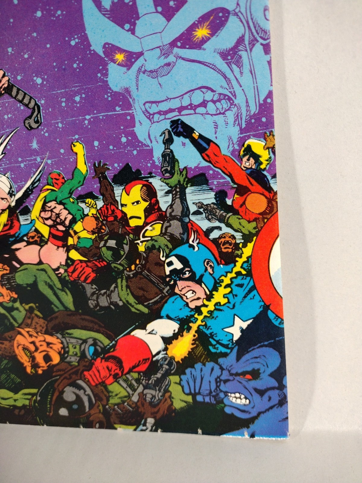 Avengers Annual #7 (1977) Marvel Comic Thanos Death Of Adam Warlock Starlin F-VF