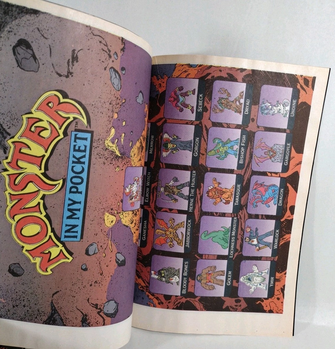 Monster In My Pocket (1991) Complete Harvey Comic Lot #1 2 3 4 VF NM