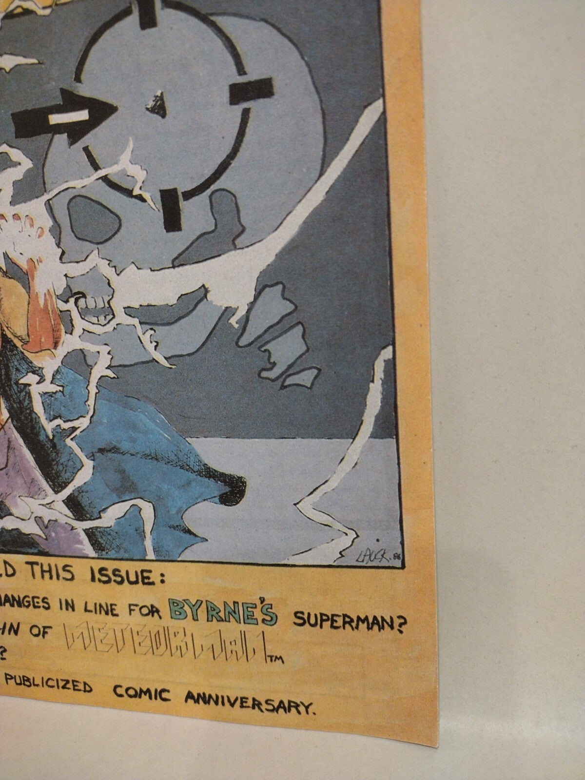 Ground Zero Bi-Monthly #1 (1986) Alternative Comic & Fanzine 1st Meteor Man