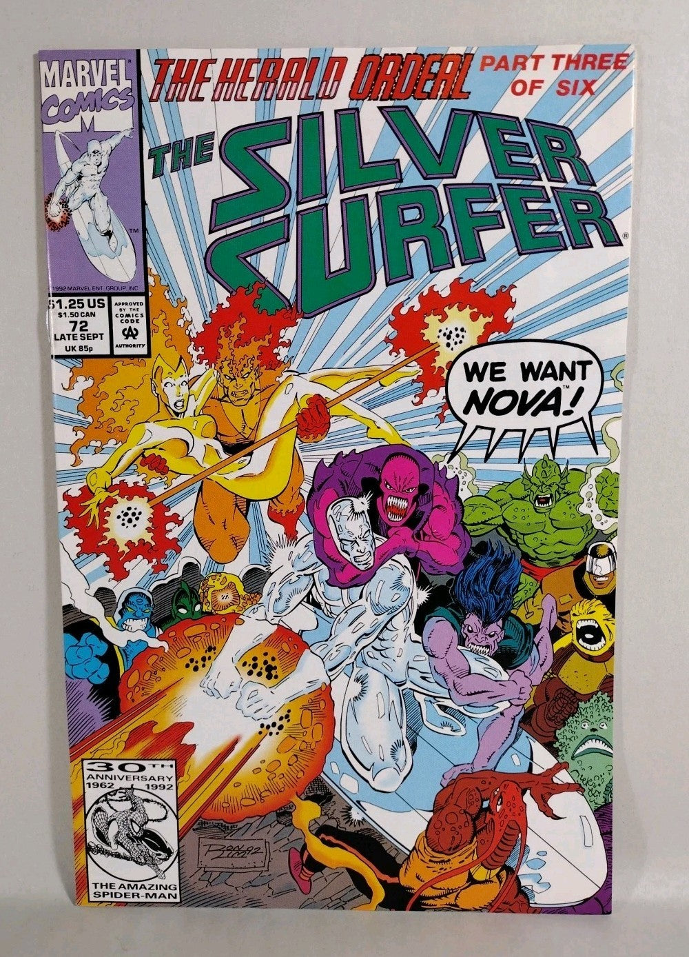 Silver Surfer (1992) Marvel Comic Lot #69 71 72 73 74 75 Herald Ordeal Pt 2-6