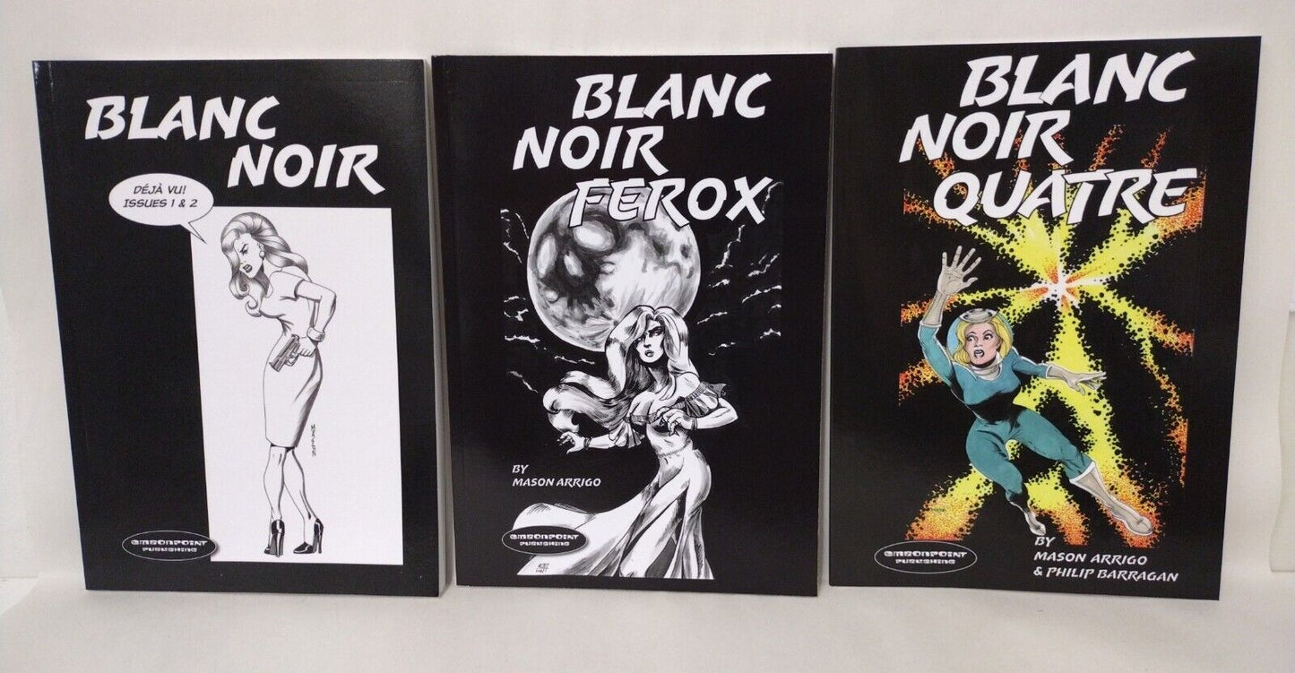 Blanc Noir (2019) Complete Embonpoint Graphic Novel Set Arrigo Barragan Space