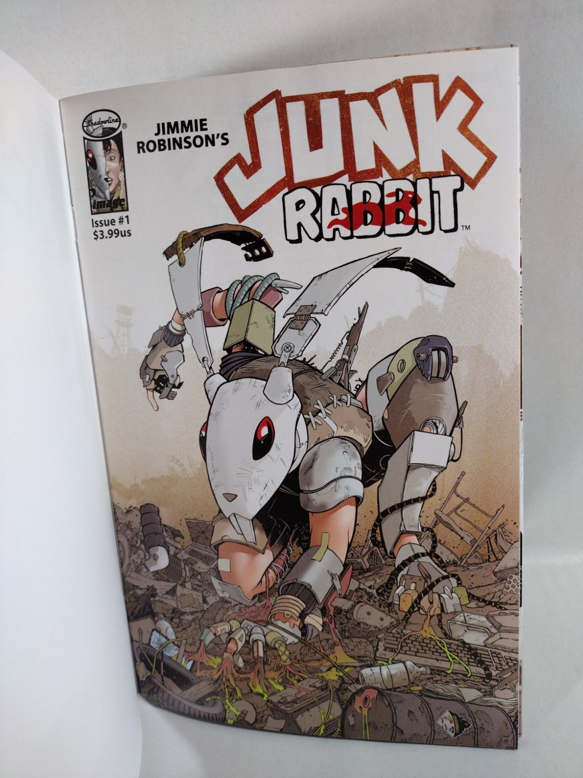 Junk Rabbit #1 (2023) Image Comic Blank Sketch Variant Cover NM