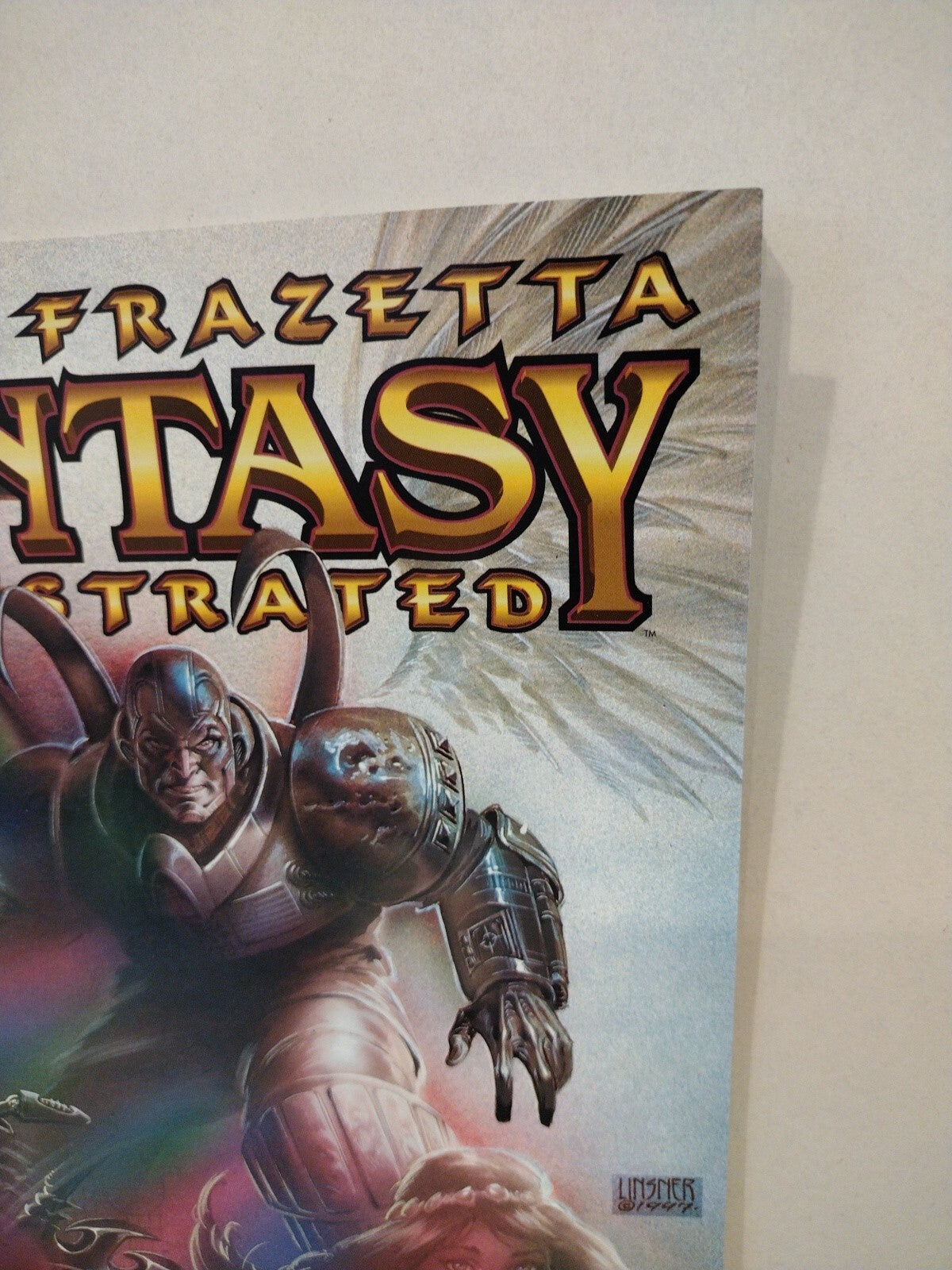 FRANK FRAZETTA Fantasy Illustrated 1 (1998) Comic Magazine Joseph Linsner Cover