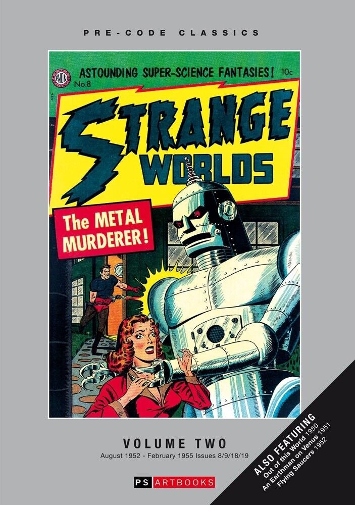 Strange Worlds Vol 2 Hardcover  Pre-Code Classics ( New)