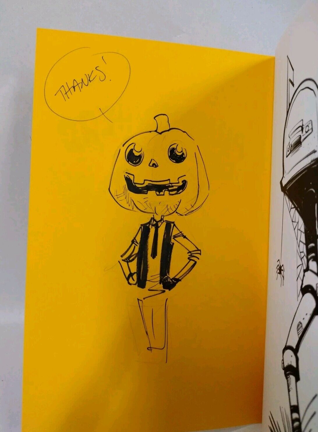 Pumpkinhead Ashcan One-Shot Comic Robert Quinn Signed W Sketch Bob Q Horror NM