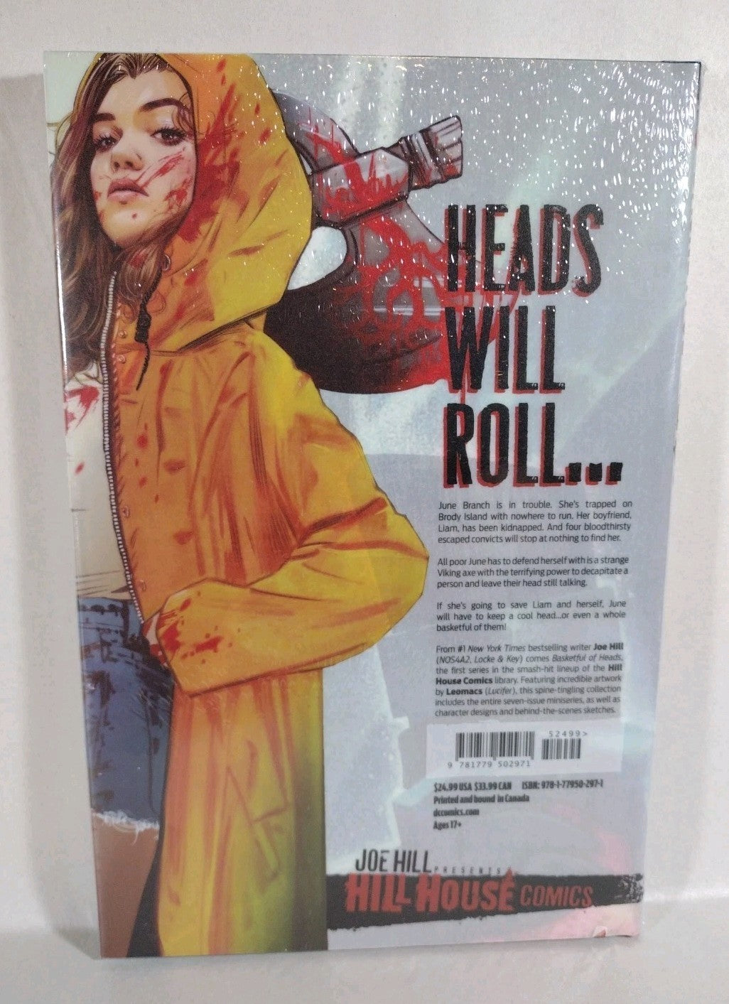 Basket Full Of Heads DC Comics Hardcover Joe Hill New Sealed 
